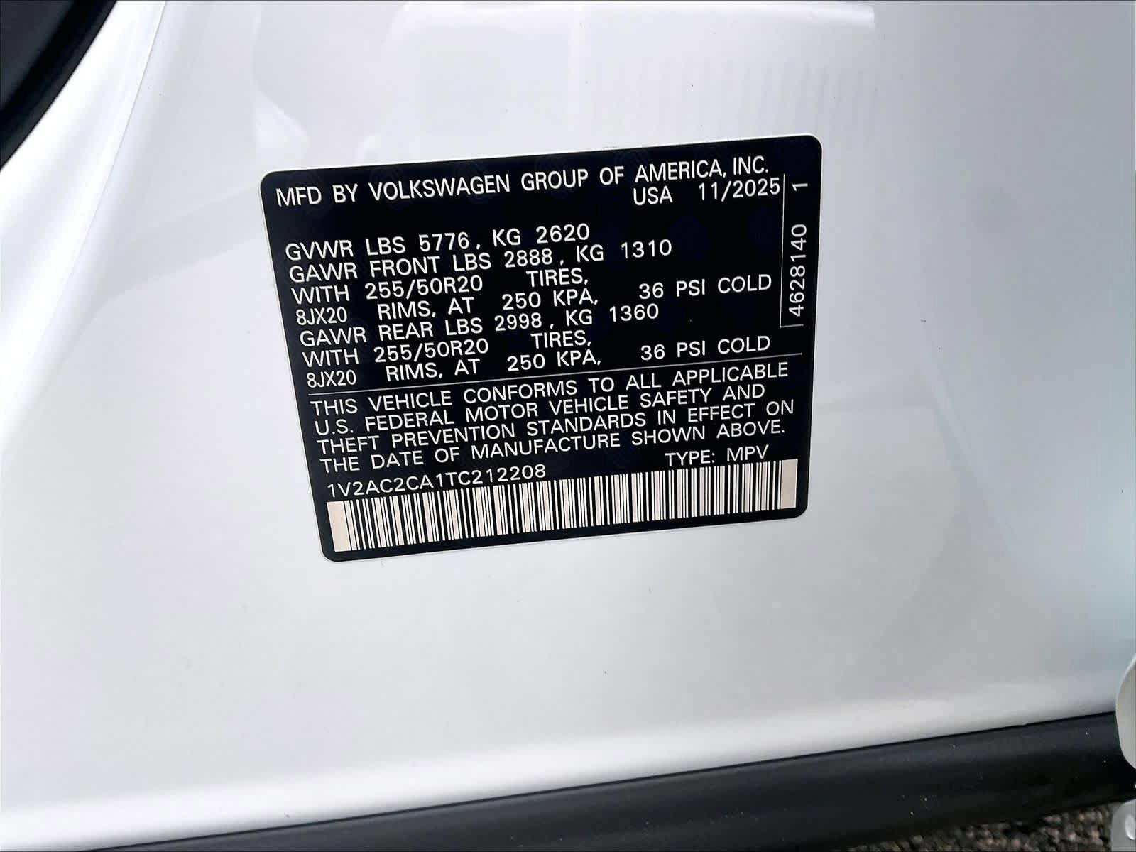 New 2026 Volkswagen Atlas Cross Sport SEL R-Line AWD/4WD image 17