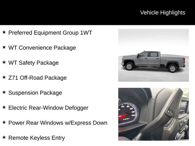 Certified 2024 Chevrolet Silverado 2500 W/T w/ WT Convenience Package image 3