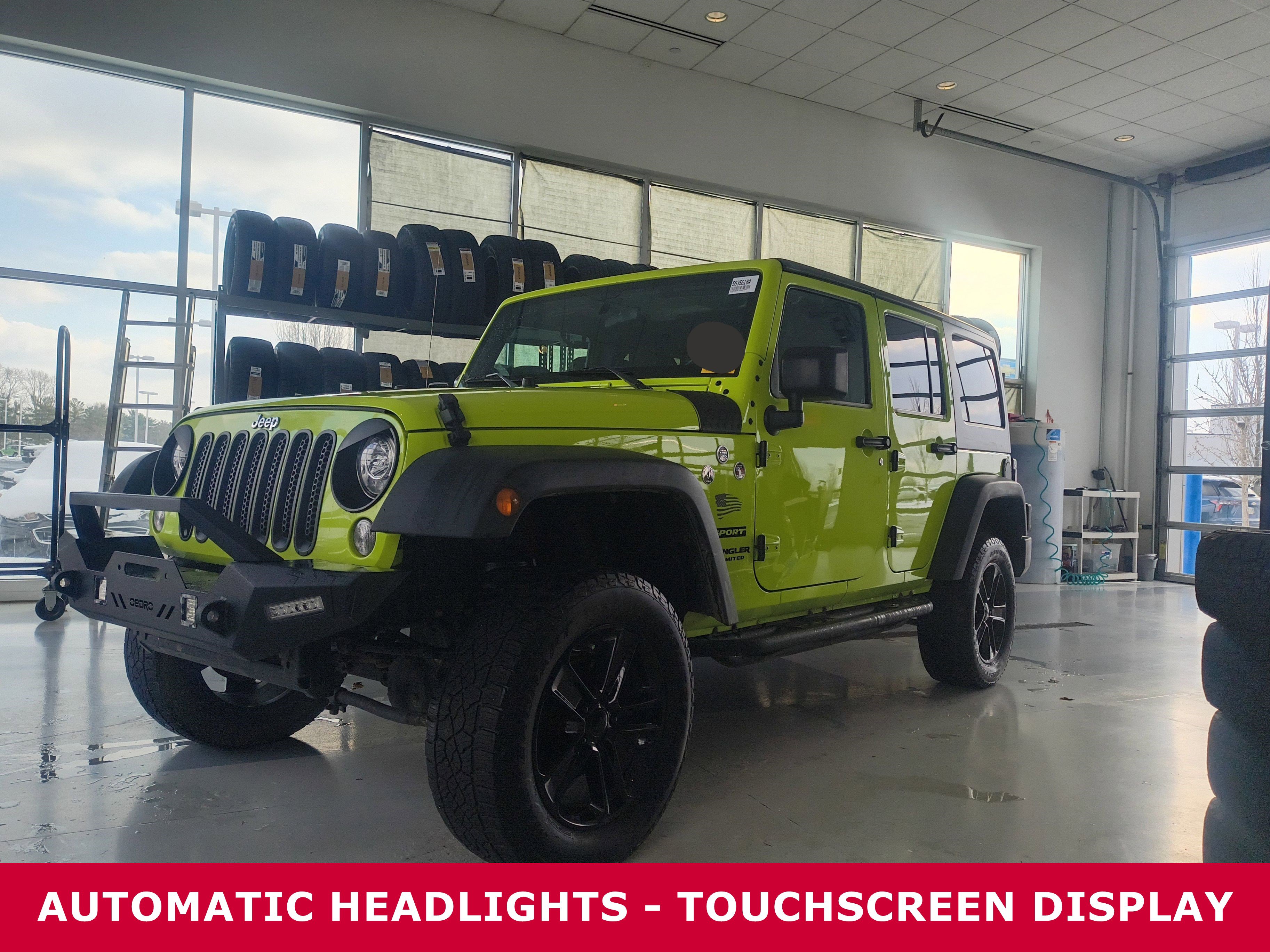 Used 2017 Jeep Wrangler Unlimited Sport w/ Max Tow Package image 2