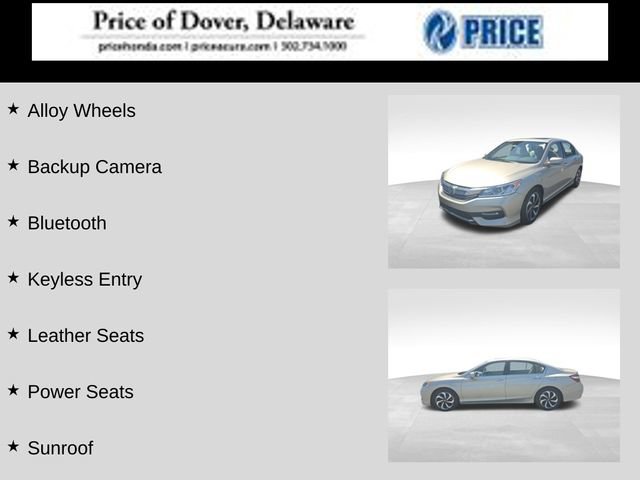Used 2016 Honda Accord EX-L image 2