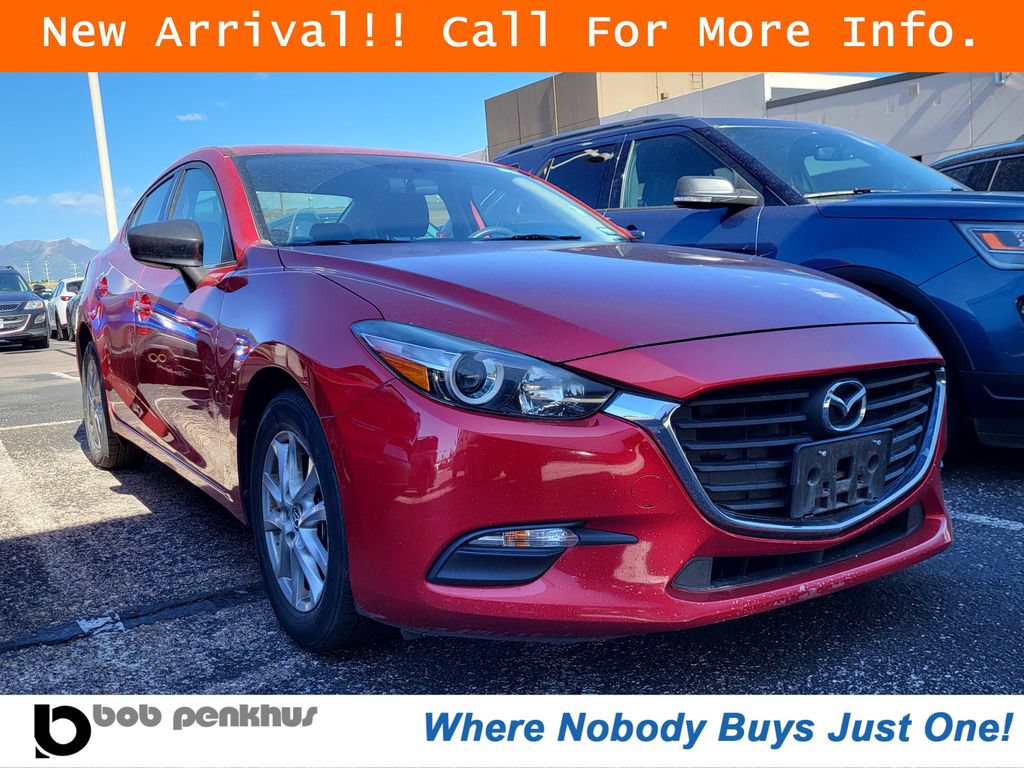 Used 2017 MAZDA MAZDA3 Sport w/ Preferred Equipment Package FWD image 1