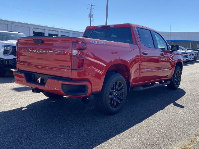 New 2026 Chevrolet Silverado 1500 Custom w/ Turbomax Blackout Package AWD/4WD image 3
