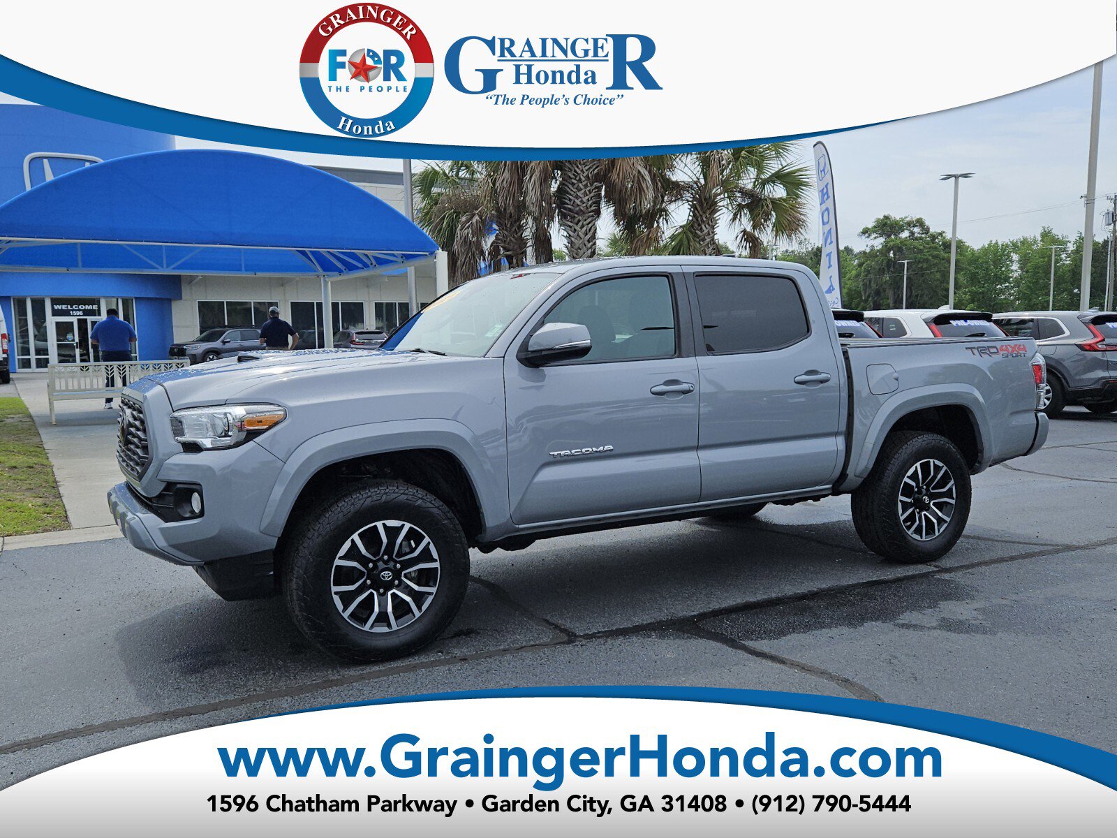 Used 2021 Toyota Tacoma TRD Sport AWD/4WD video 1