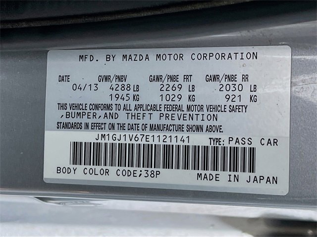 Used 2014 MAZDA MAZDA6 Touring image 8