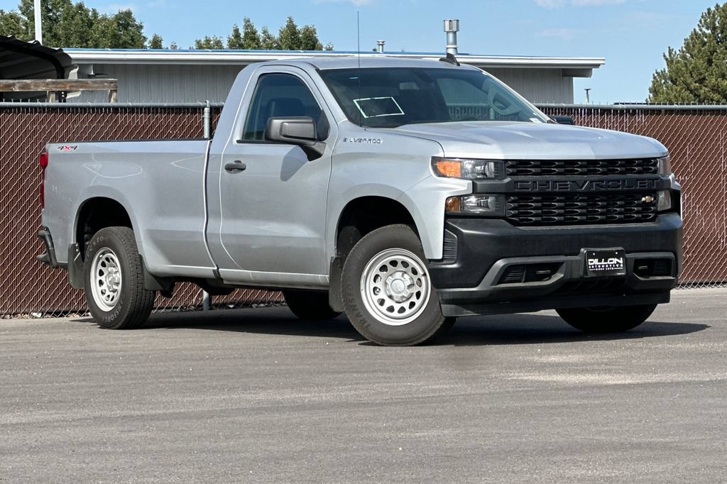 Used 2021 Chevrolet Silverado 1500 W/T w/ WT Convenience Package AWD/4WD image 2