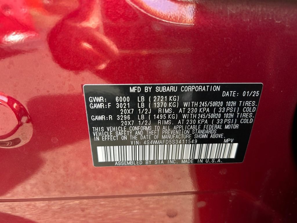 Used 2025 Subaru Ascent Onyx Edition w/ Popular Package #2 image 35