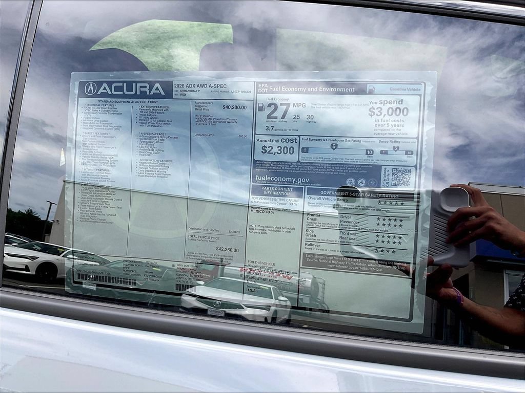 New 2026 Acura ADX A-Spec AWD/4WD image 14