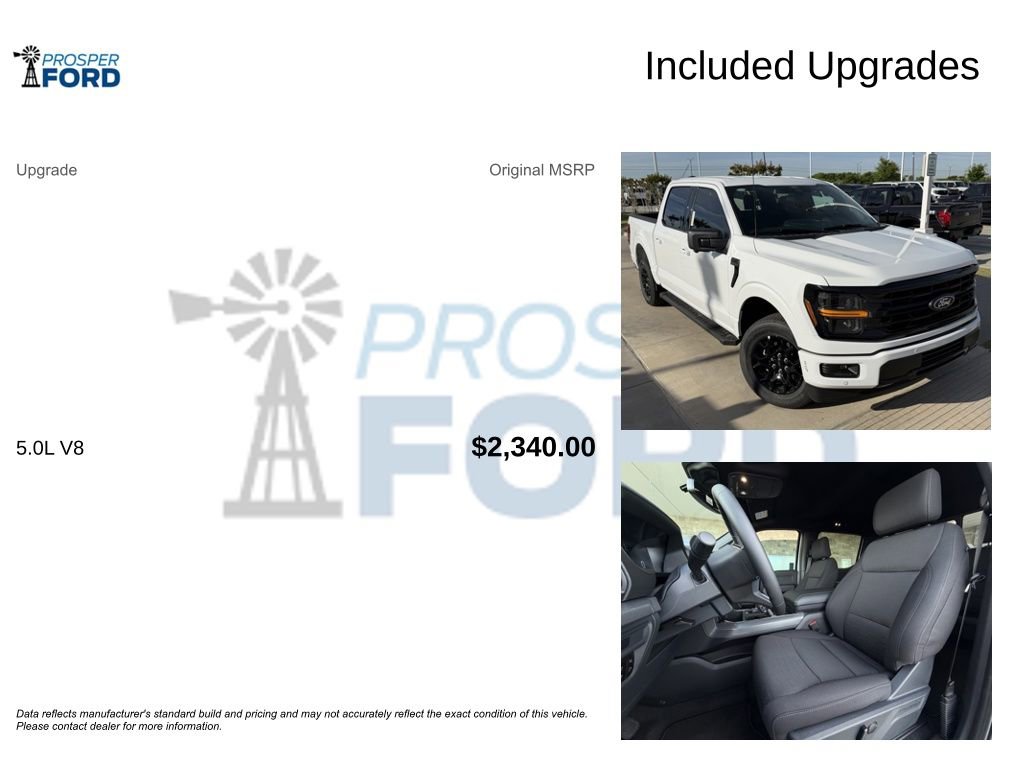 New 2026 Ford F150 XLT w/ Equipment Group 302A MID RWD image 38