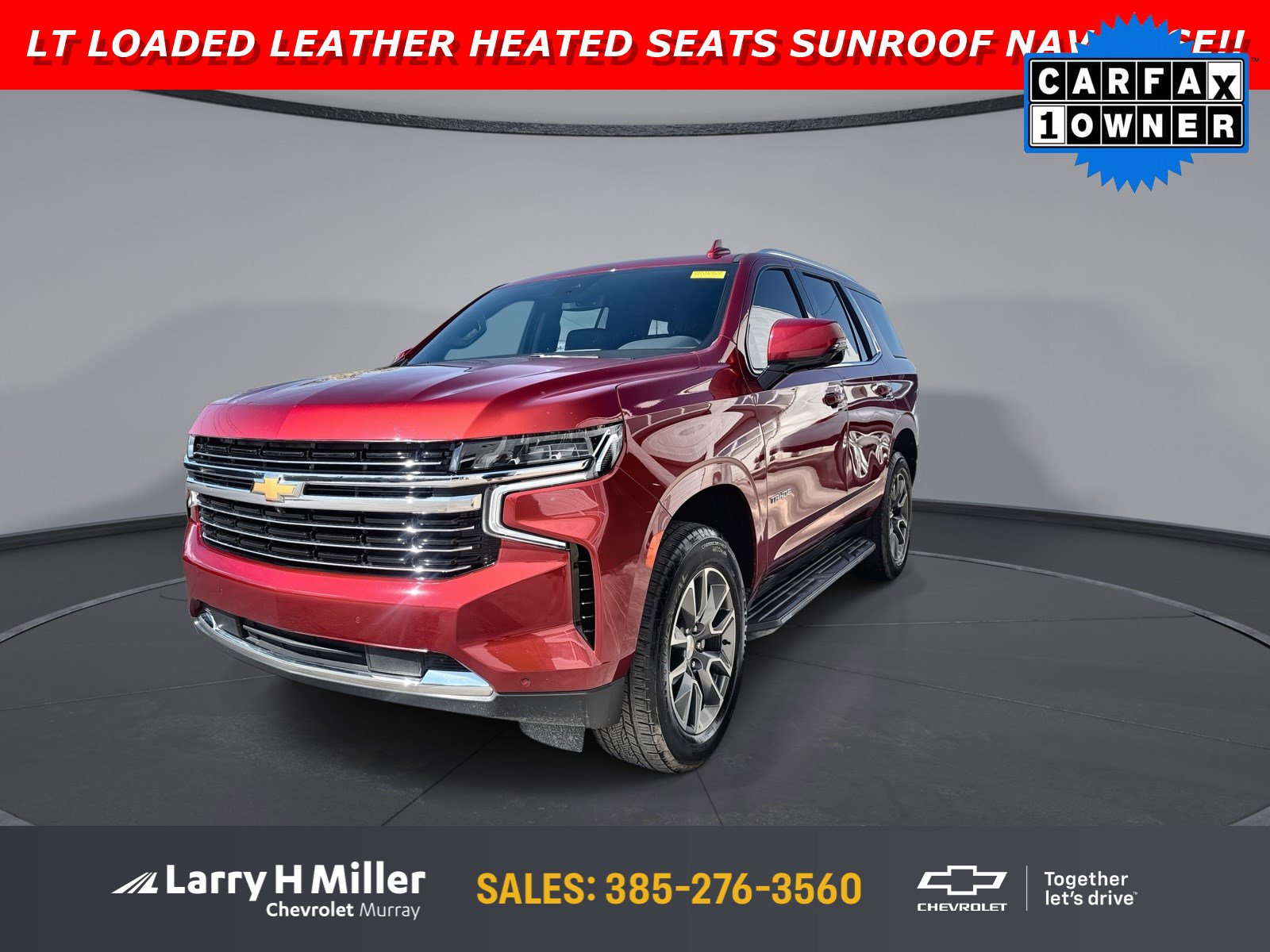 Used 2023 Chevrolet Tahoe LT w/ LT Signature Plus Package image 1