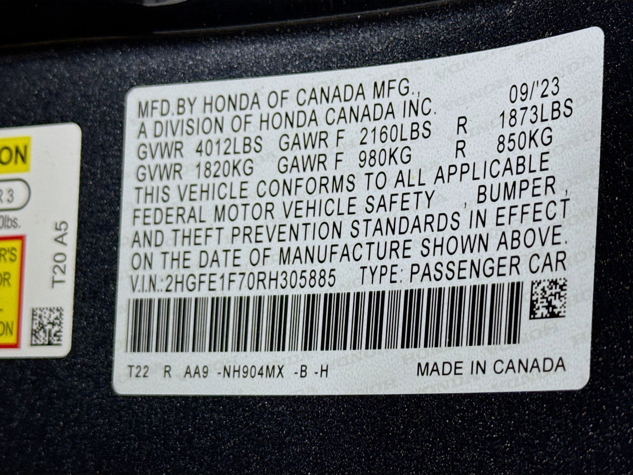 Used 2024 Honda Civic EX image 40