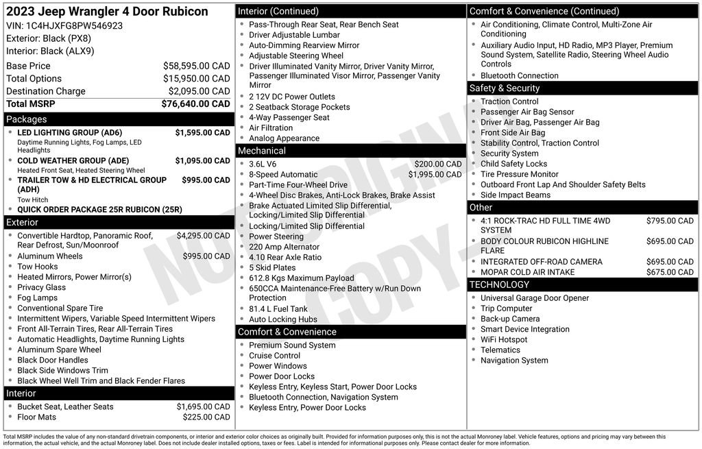 Used 2023 Jeep Wrangler Unlimited Rubicon w/ LED Lighting Group image 13