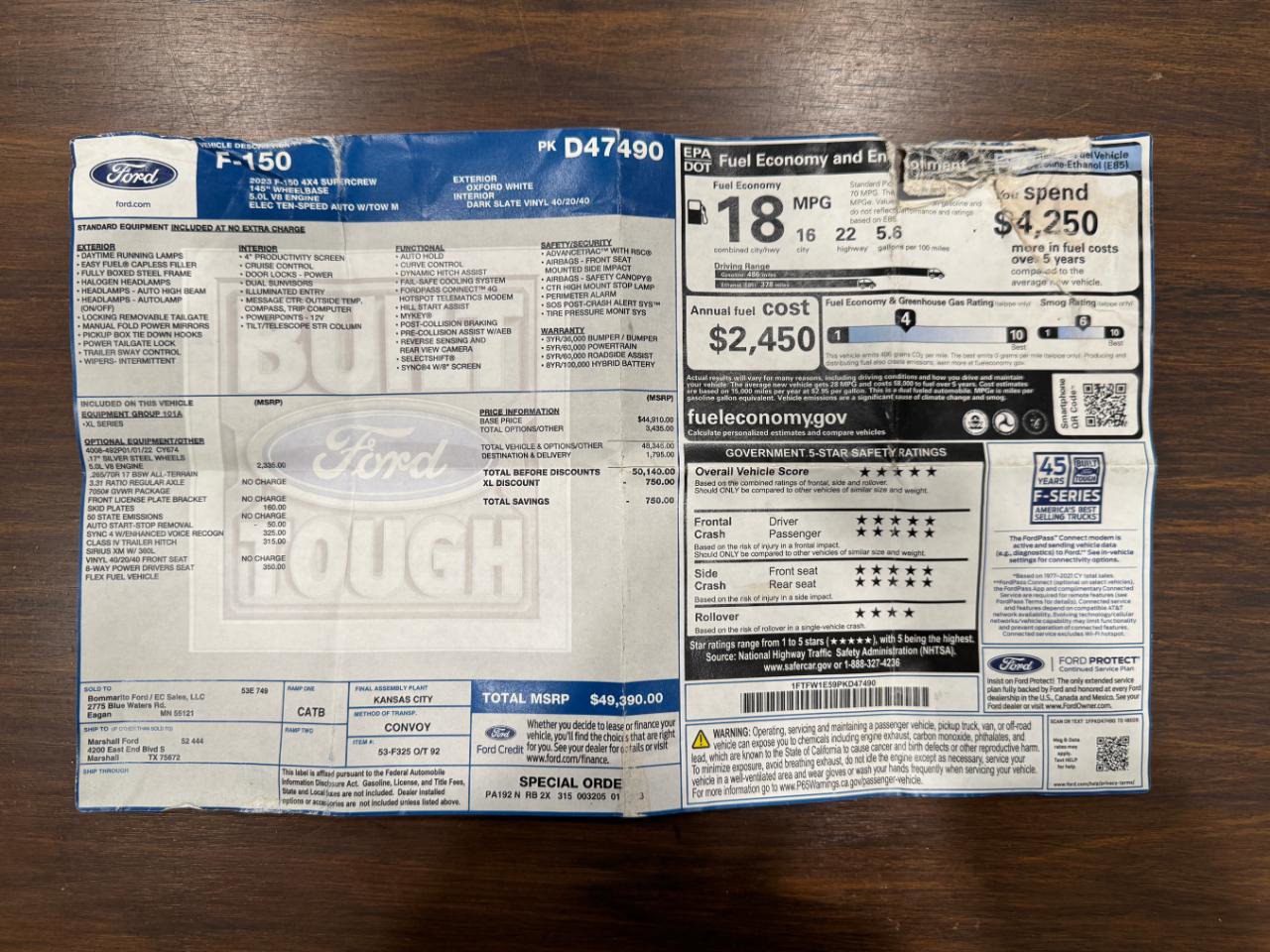 Used 2023 Ford F150 XL image 67