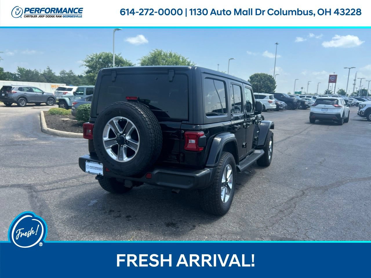Used 2021 Jeep Wrangler Unlimited Sahara w/ Uconnect 4C Nav & Sound Group AWD/4WD image 4
