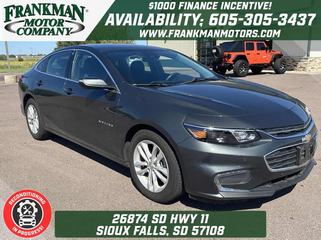 Used 2018 Chevrolet Malibu LT w/ Driver Confidence Package