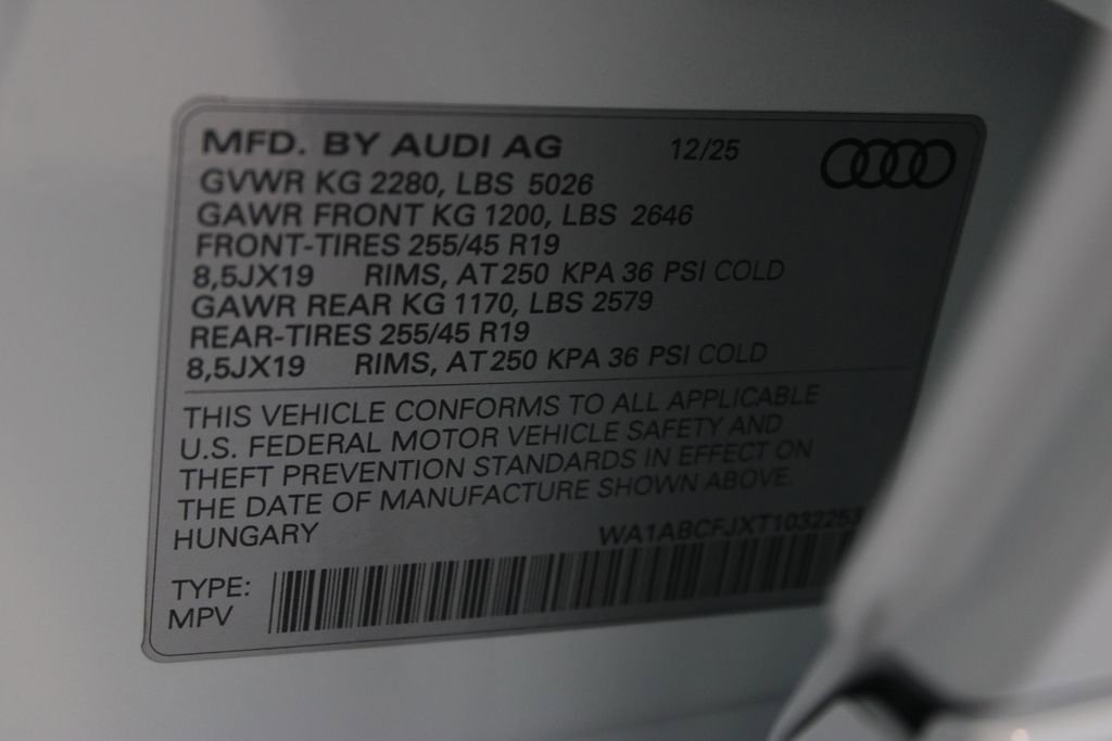 New 2026 Audi Q3 quattro 2.0T AWD/4WD image 30