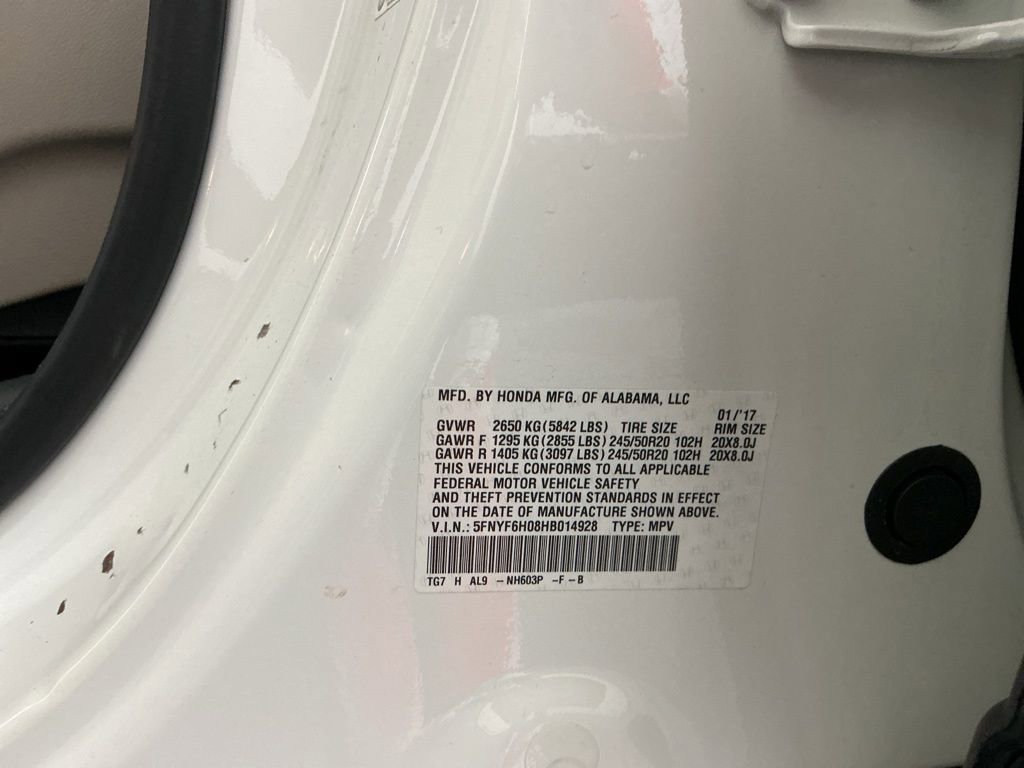 Used 2017 Honda Pilot Elite image 35