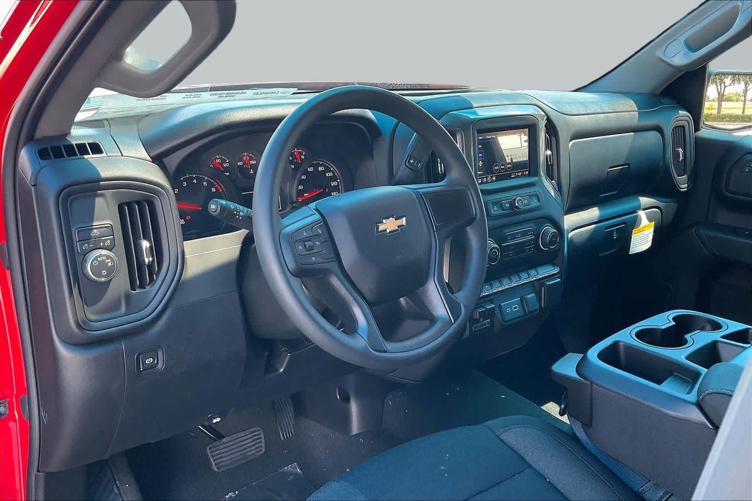 New 2026 Chevrolet Silverado 1500 Custom w/ Turbomax Blackout Package RWD image 8