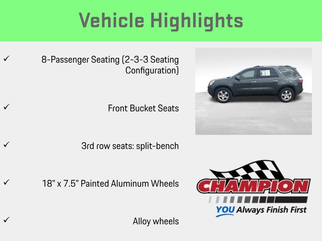 Used 2011 GMC Acadia SLE image 18