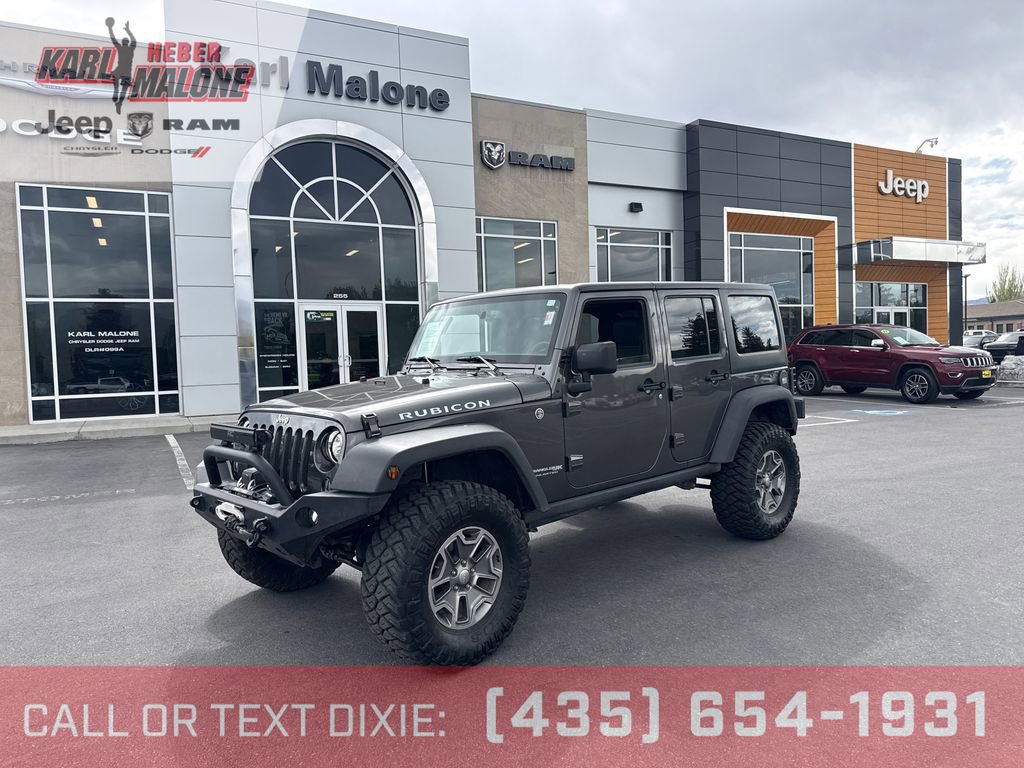 Used 2018 Jeep Wrangler Unlimited Rubicon w/ Cold Weather Group AWD/4WD image 1