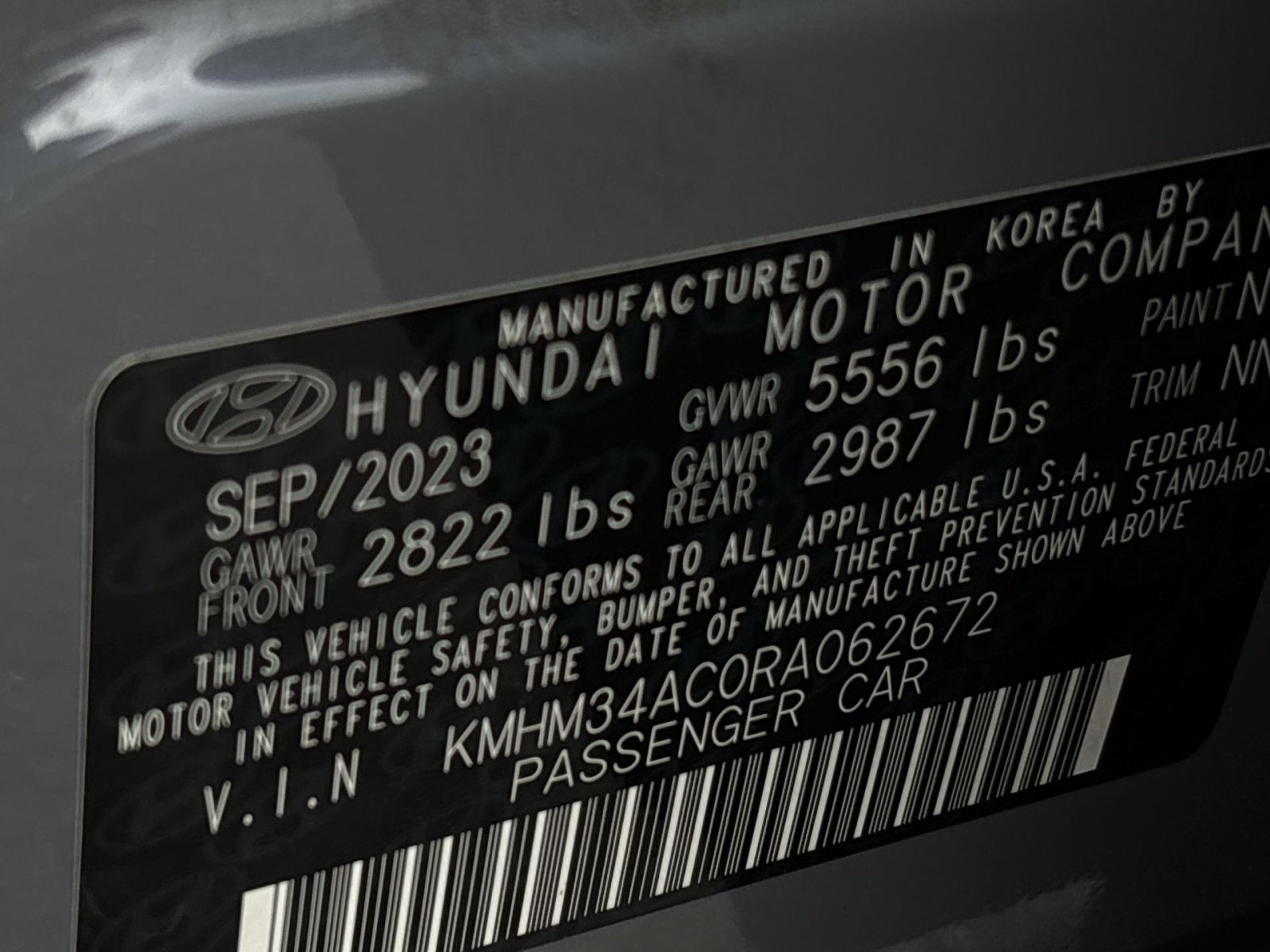 Certified 2024 Hyundai Ioniq 6 SEL AWD/4WD image 40
