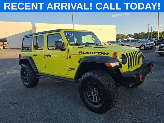 Used 2023 Jeep Wrangler Unlimited Rubicon w/ Xtreme 35 Tire Package