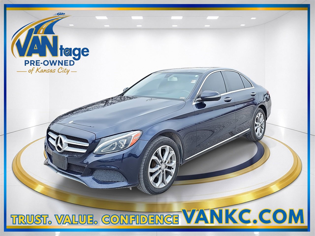 Used 2016 Mercedes-Benz C 300 4MATIC Sedan w/ Multimedia Package