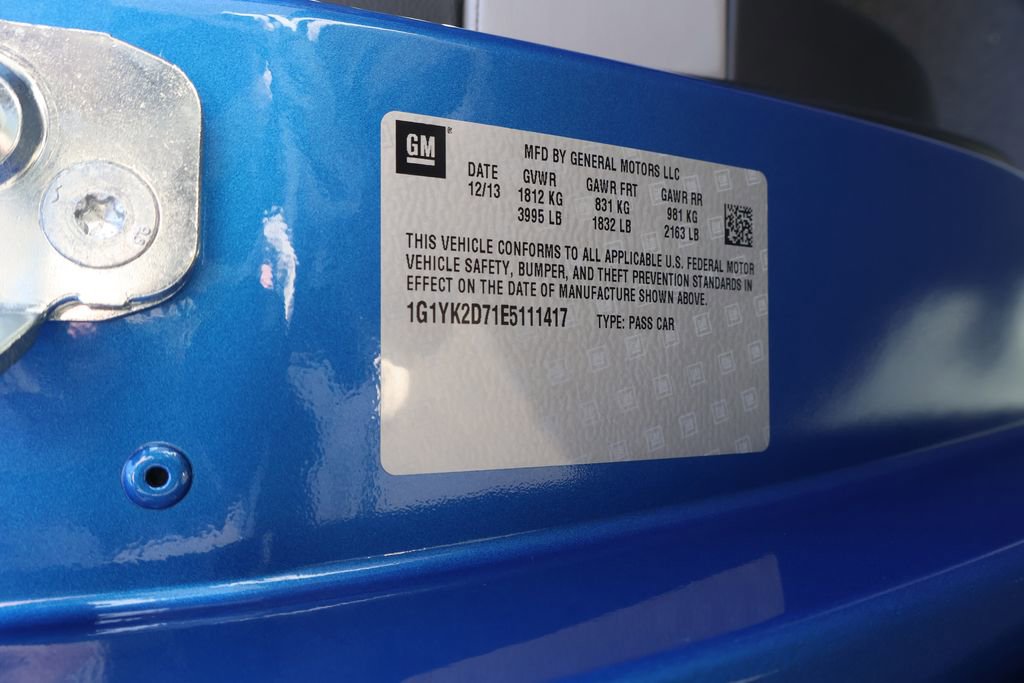 Used 2014 Chevrolet Corvette Stingray Coupe w/ 2LT Preferred Equipment Group image 49