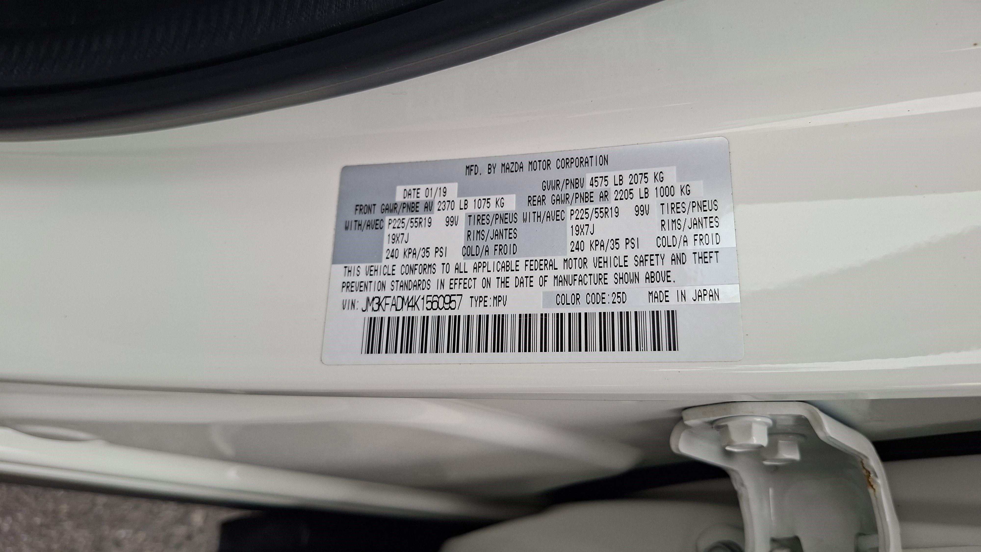 Used 2019 MAZDA CX-5 Grand Touring FWD image 26