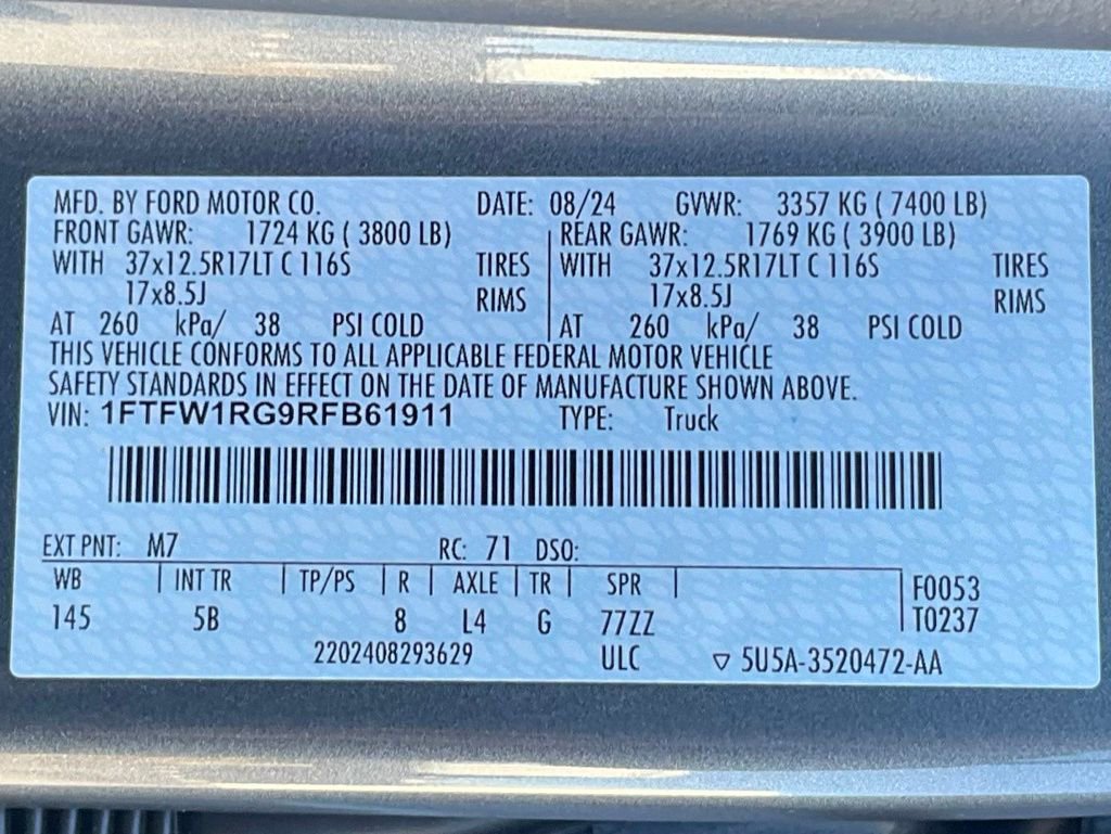 Certified 2024 Ford F150 Raptor image 65