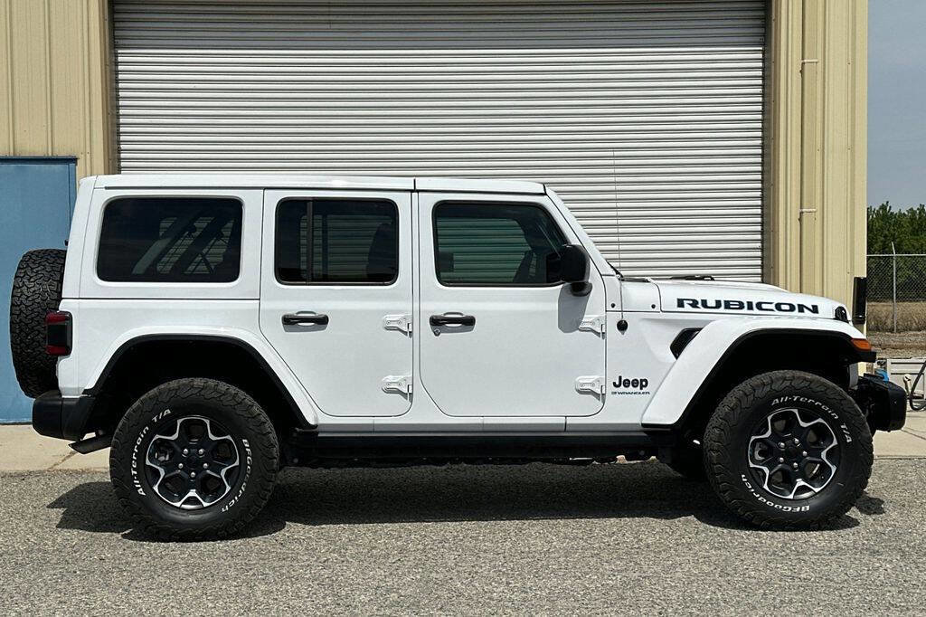 Used 2023 Jeep Wrangler Unlimited Rubicon 4xe w/ Steel Bumper Group image 7