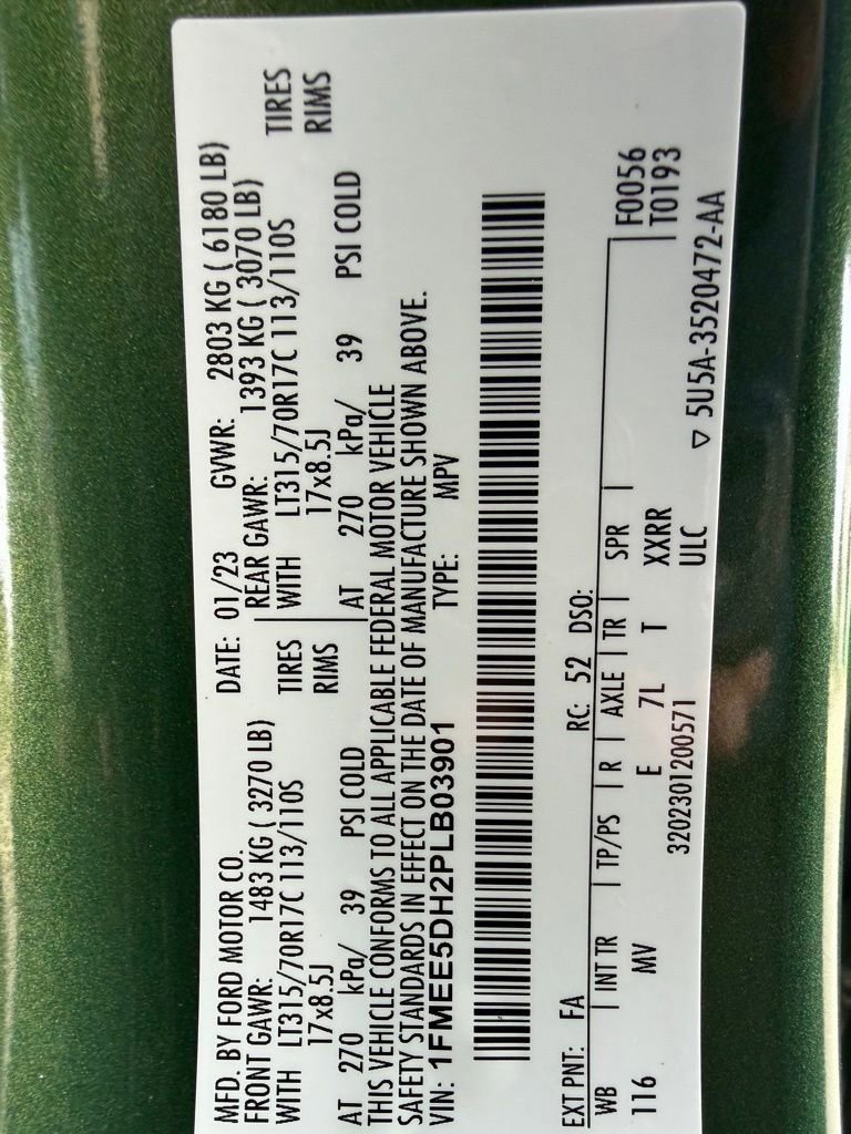 Used 2023 Ford Bronco Everglades image 24