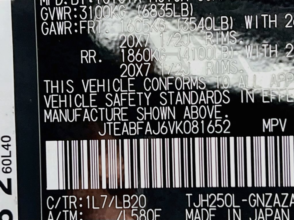 New 2027 Toyota Land Cruiser w/ Premium Package AWD/4WD image 25