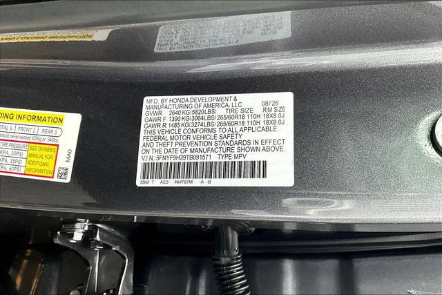 New 2026 Honda Passport RTL image 8