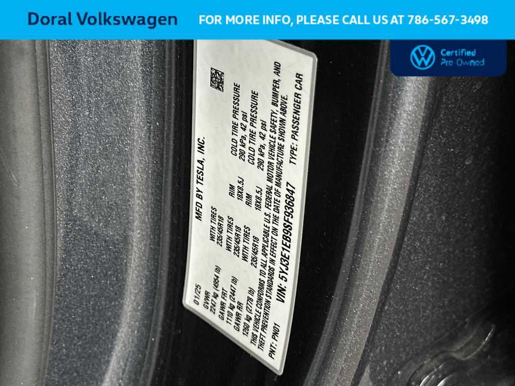 Used 2025 Tesla Model 3 Long Range AWD/4WD image 29