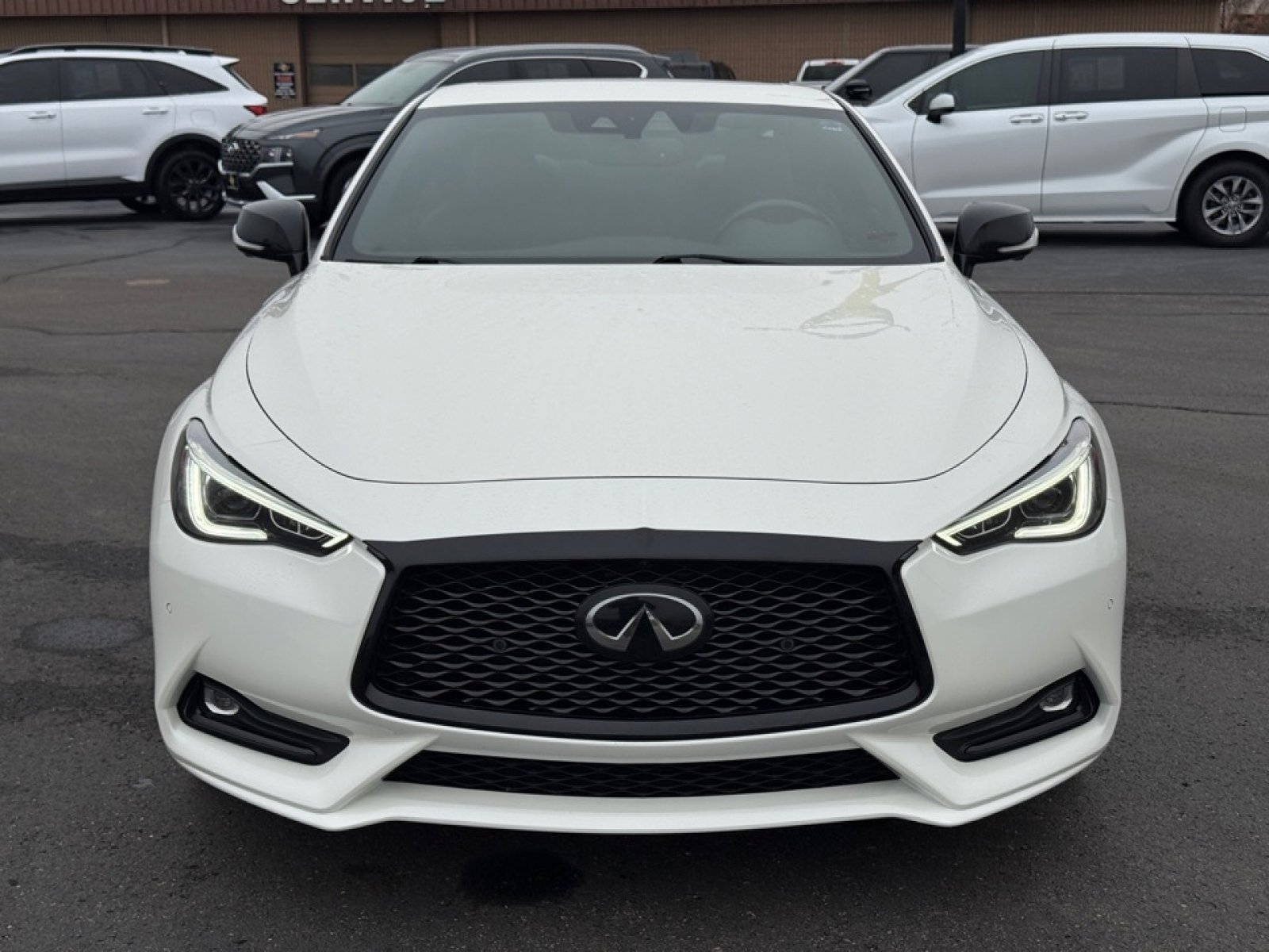Used 2022 INFINITI Q60 Red Sport 400 w/ Proactive Package RWD image 3