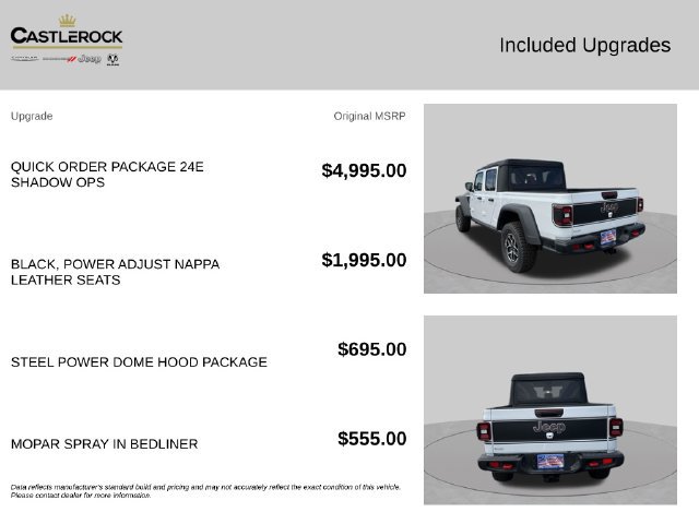 New 2026 Jeep Gladiator Rubicon AWD/4WD image 3