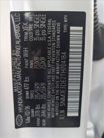 New 2026 Hyundai Tucson Limited FWD image 20