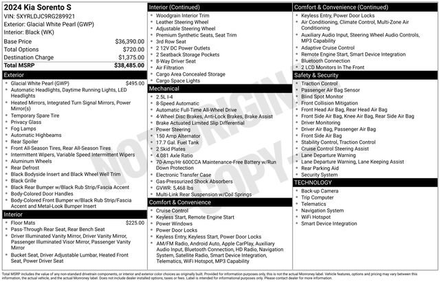 Used 2024 Kia Sorento S image 15