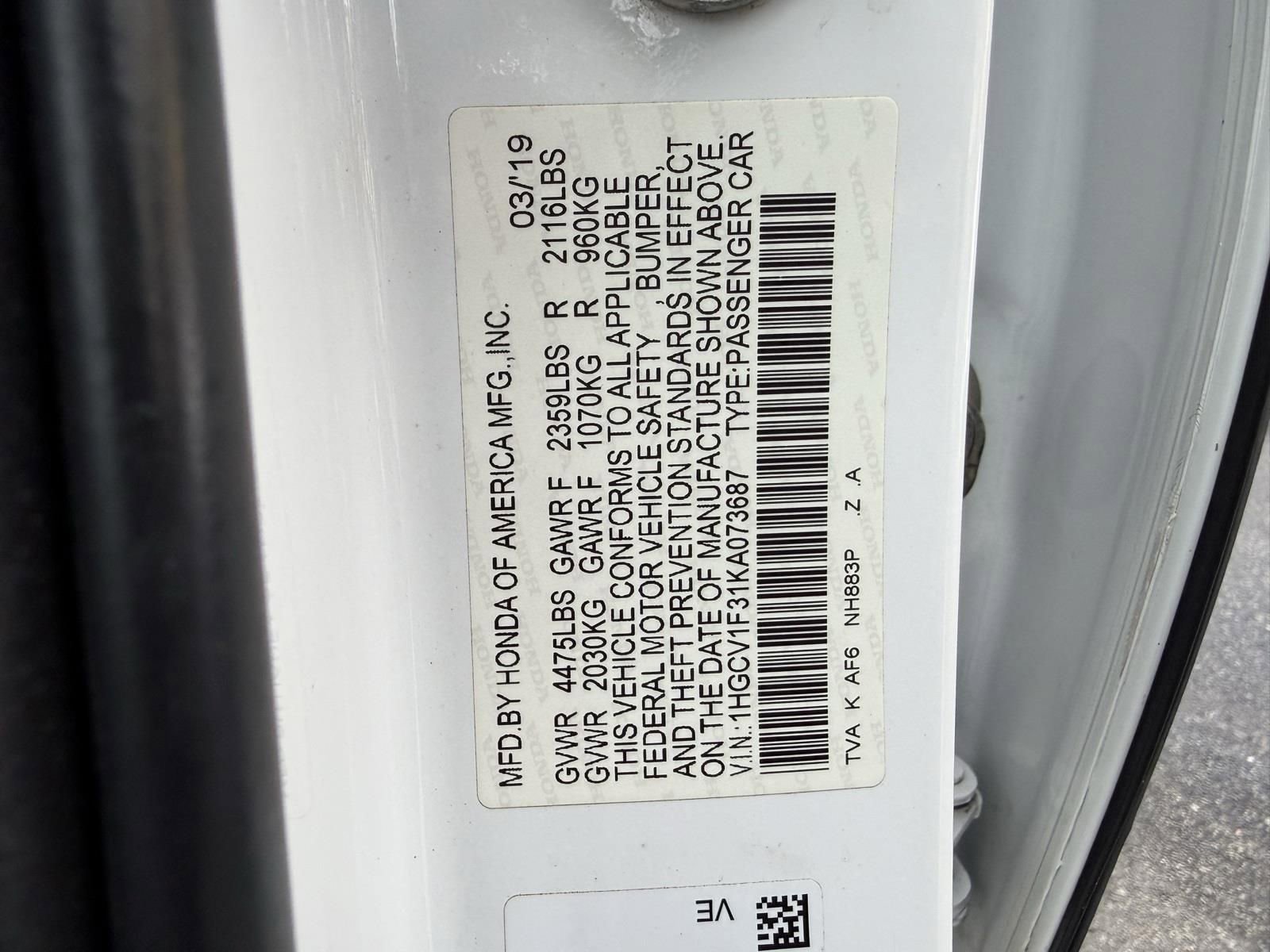 Used 2019 Honda Accord Sport image 50