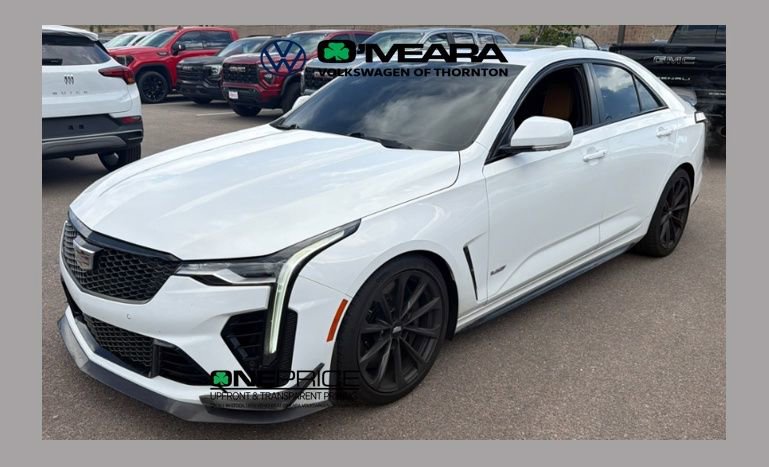 Used 2022 Cadillac CT4 V Blackwing w/ Carbon Fiber 1 Package RWD image 1