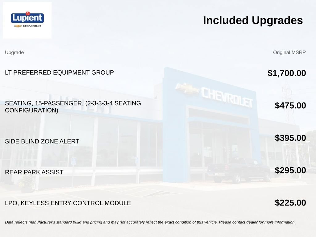 Used 2025 Chevrolet Express 3500 LT w/ LT Preferred Equipment Group RWD image 4