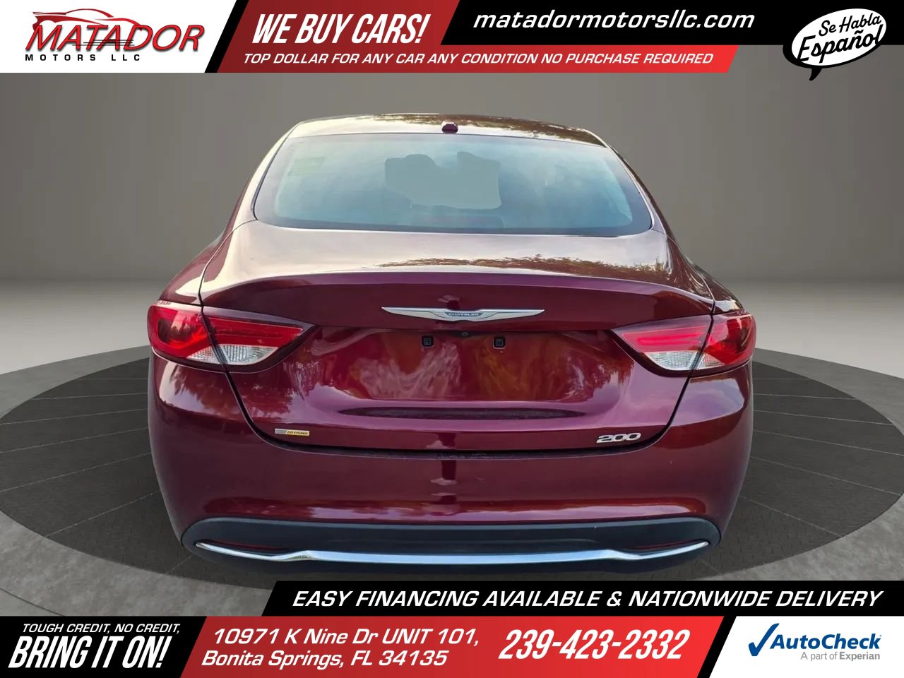 Used 2015 Chrysler 200 Limited w/ Convenience Group FWD image 6