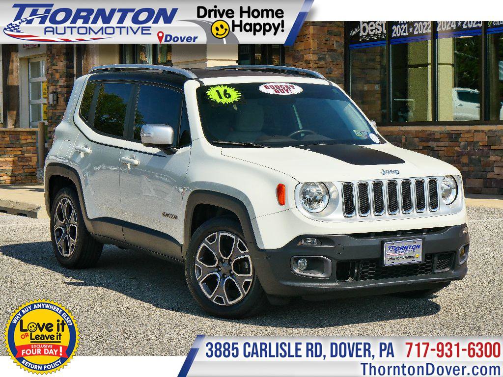 Used 2016 Jeep Renegade Limited
