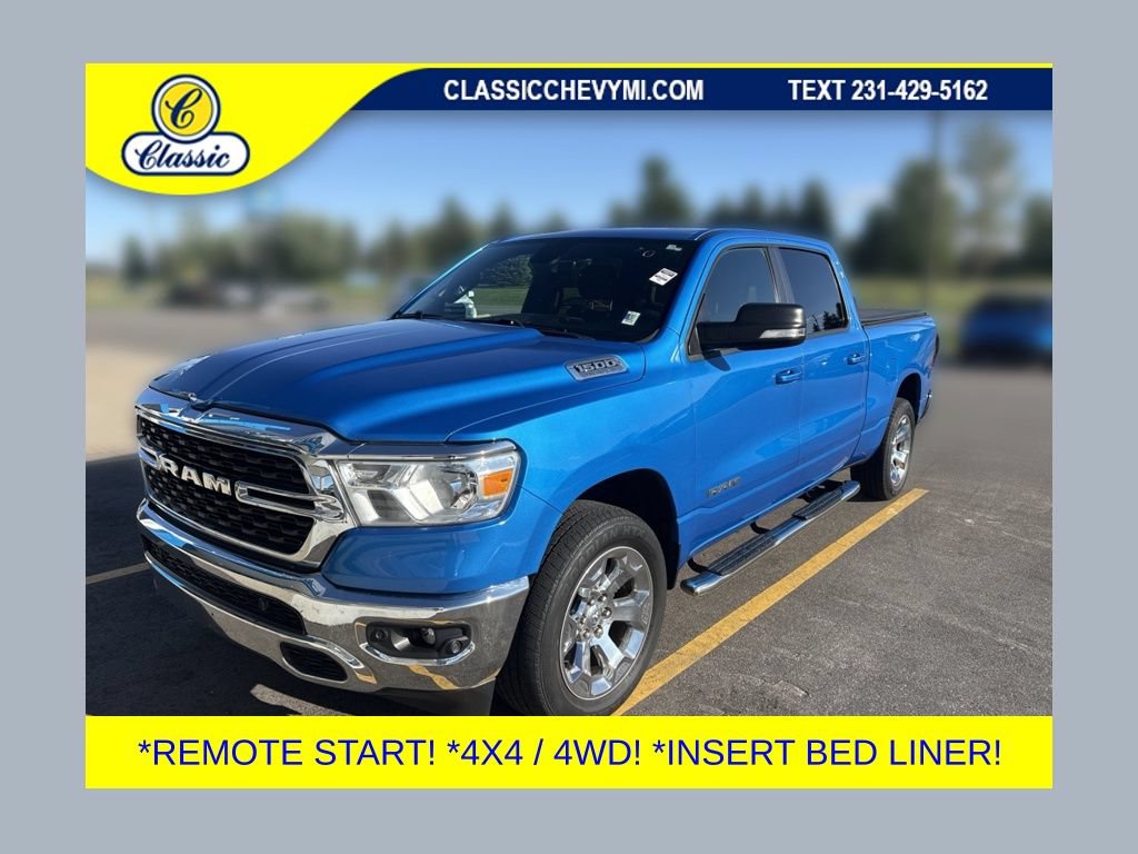 Used 2022 RAM 1500 Big Horn AWD/4WD video 1
