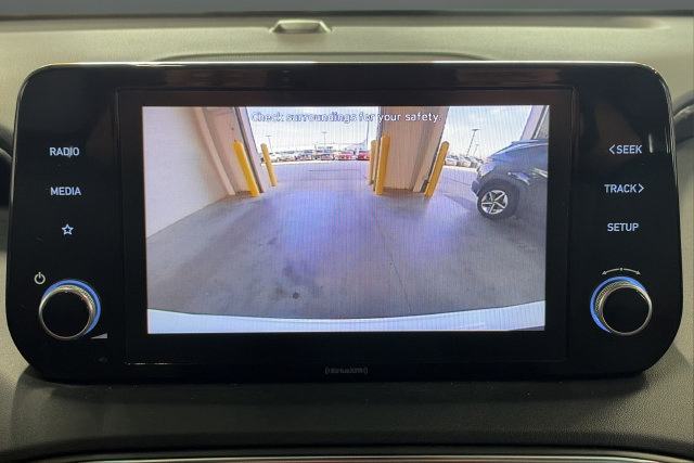 Used 2021 Hyundai Santa Fe Blue w/ Cargo Package AWD/4WD image 13