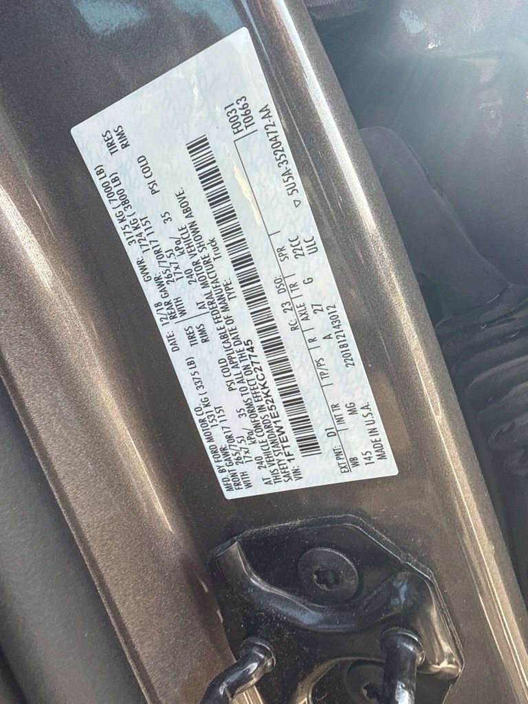 Used 2019 Ford F150 XLT AWD/4WD image 10