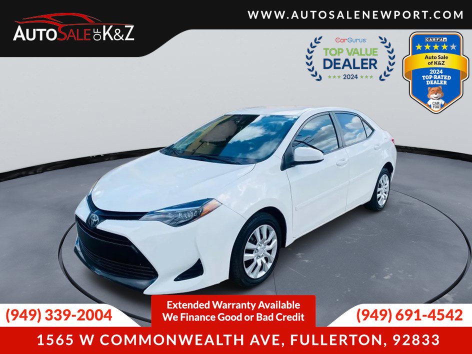Used 2019 Toyota Corolla LE w/ Body Protection Package