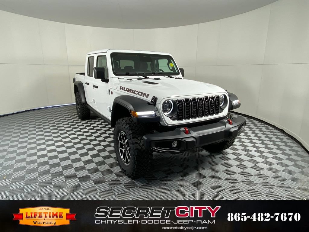 New 2026 Jeep Gladiator Rubicon w/ Steel Power Dome Hood Package AWD/4WD image 1