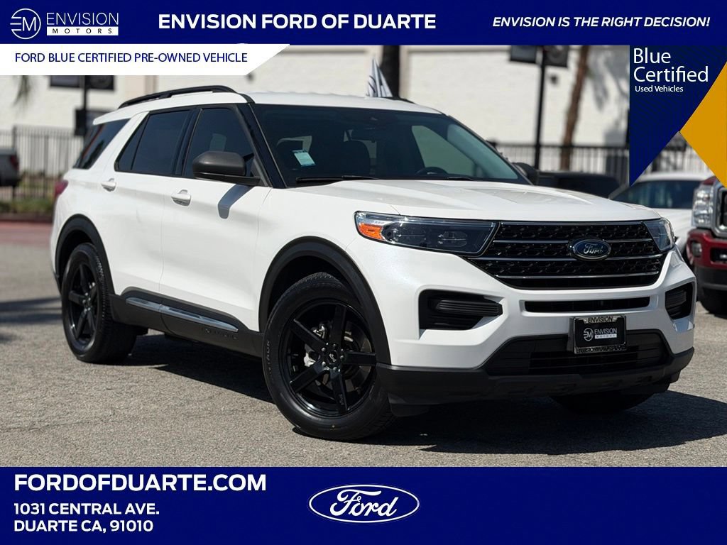 Certified 2021 Ford Explorer XLT RWD image 1