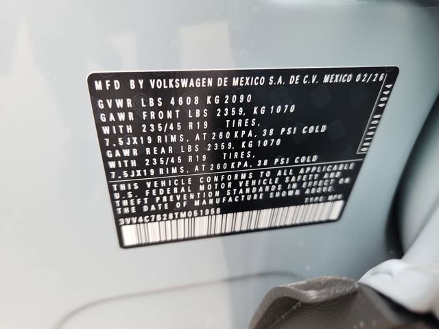 New 2026 Volkswagen Taos SEL image 10